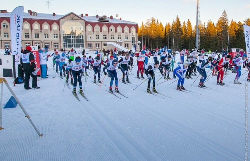 Наши на Лыжне России-2019