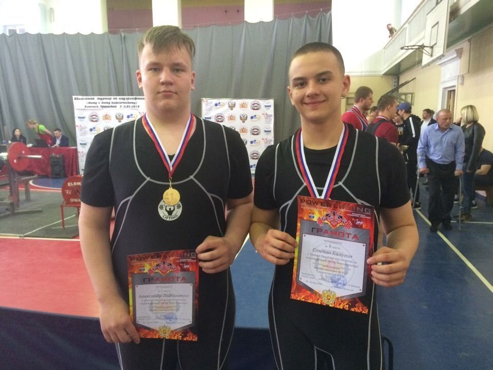 Поздравляем призеров турнира Свердловской области по пауэрлифтингу!