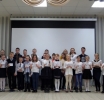 Вручение знаков ГТО школьникам Среднеуральска (МКОУ СОШ № 6)