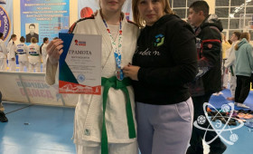 Александра Федосеева - серебряная медалистка и тренер - Чангли Мария Андреевна