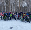 Велосипедисты на Лыжне