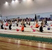 Гимнастки на сборах